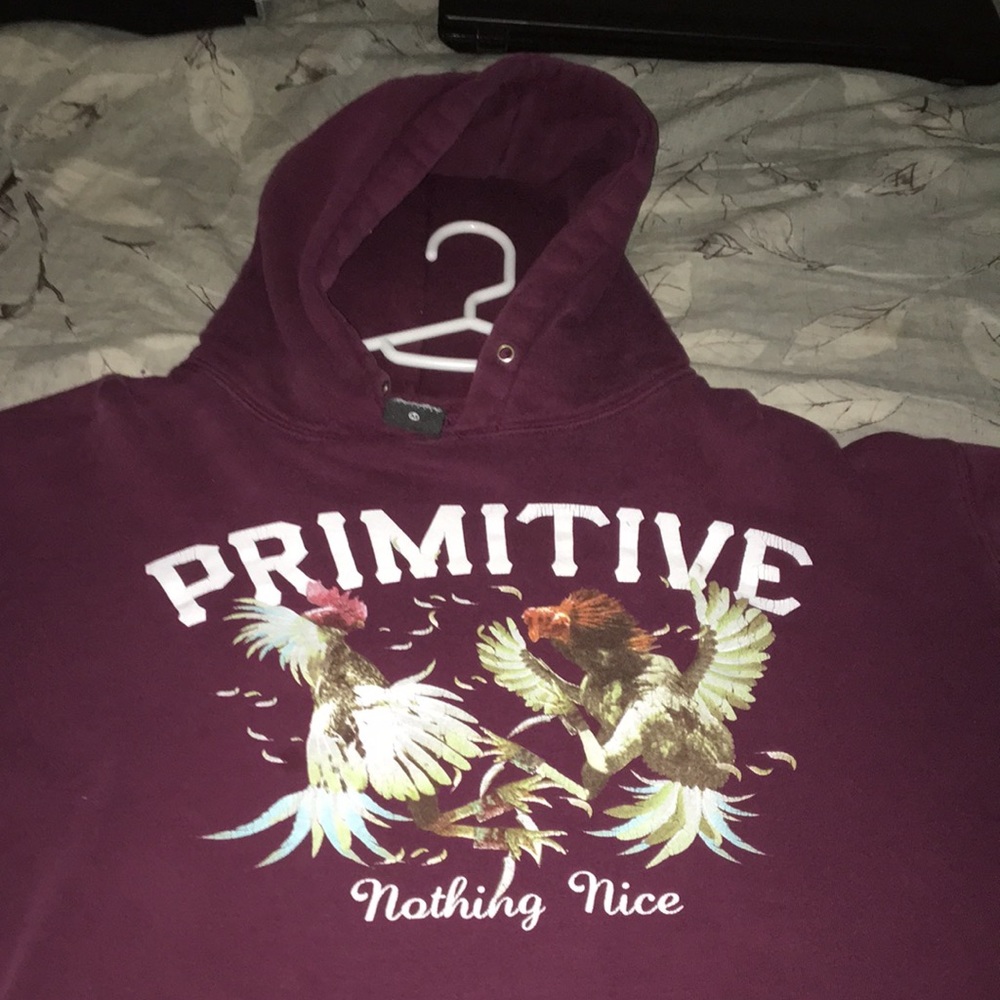 primitive pull over hoodie